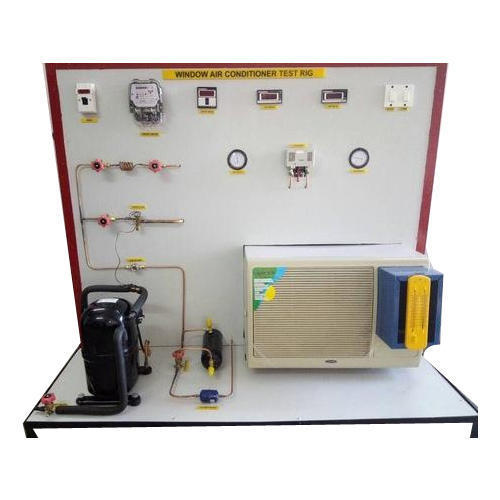 Window Air Conditioner Test Rig - 220-240 Volt, White | Laboratory Use