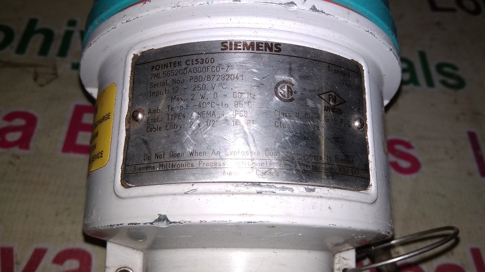 Siemens Digital Interface Level Measurement 7ml565200a000fc0-z