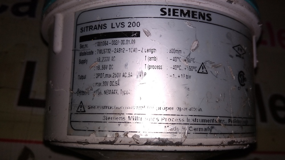 Siemens Digital Interface Level Measurement 7ml5732-2ab12-1ca0-z