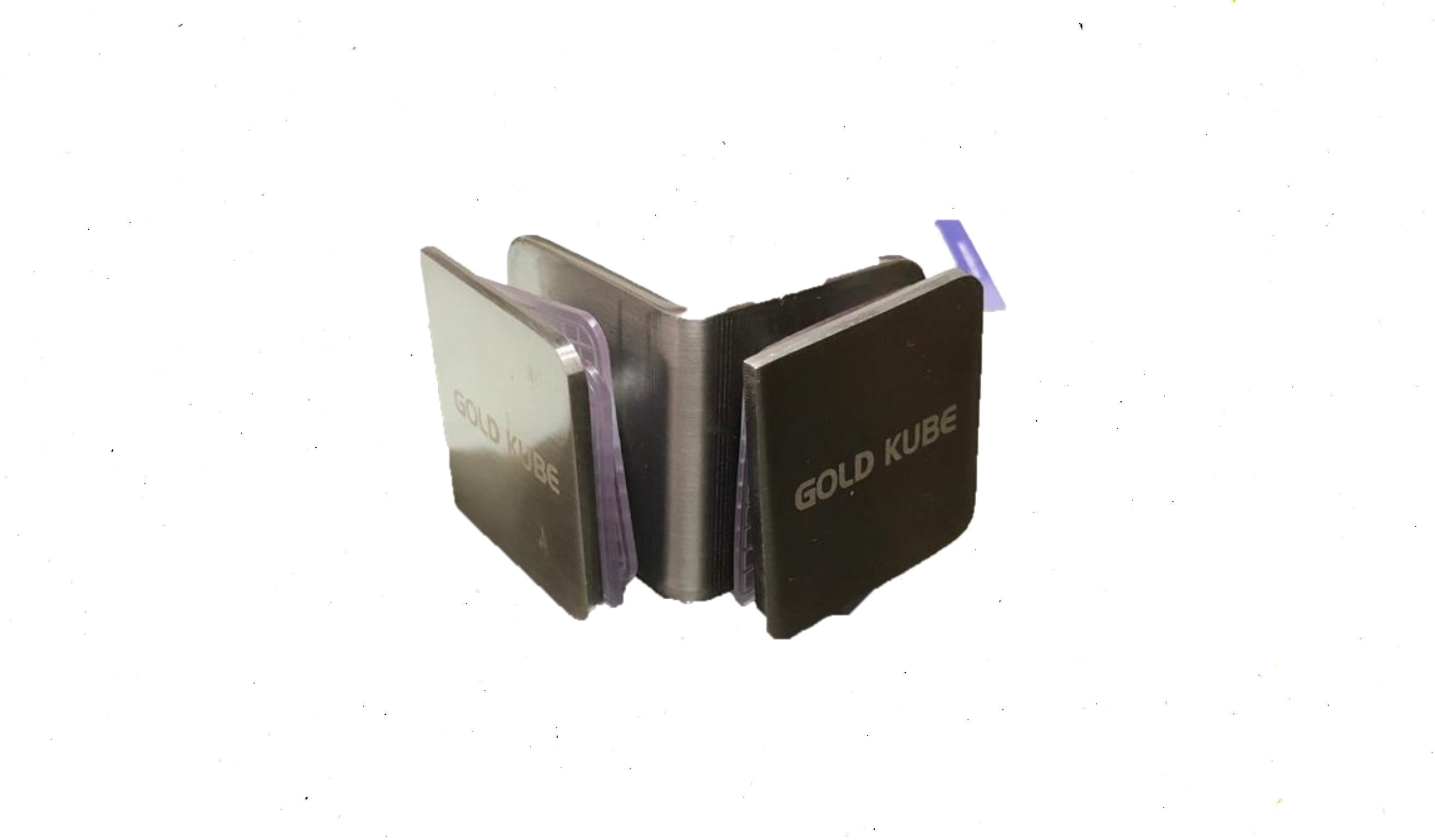 Stainless Steel 90 Glass To Glass Shower Enclosure Connector