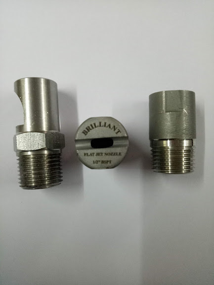 Curtain Nozzle - Brass Material, Small Cover Diameter 0.6-1.5m, Golden Color | 1 Year Warranty, Fire Application, 10-30 Grams Weight