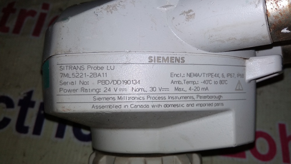 Siemens Digital Interface Level Measurement 7ml5221-2ba11