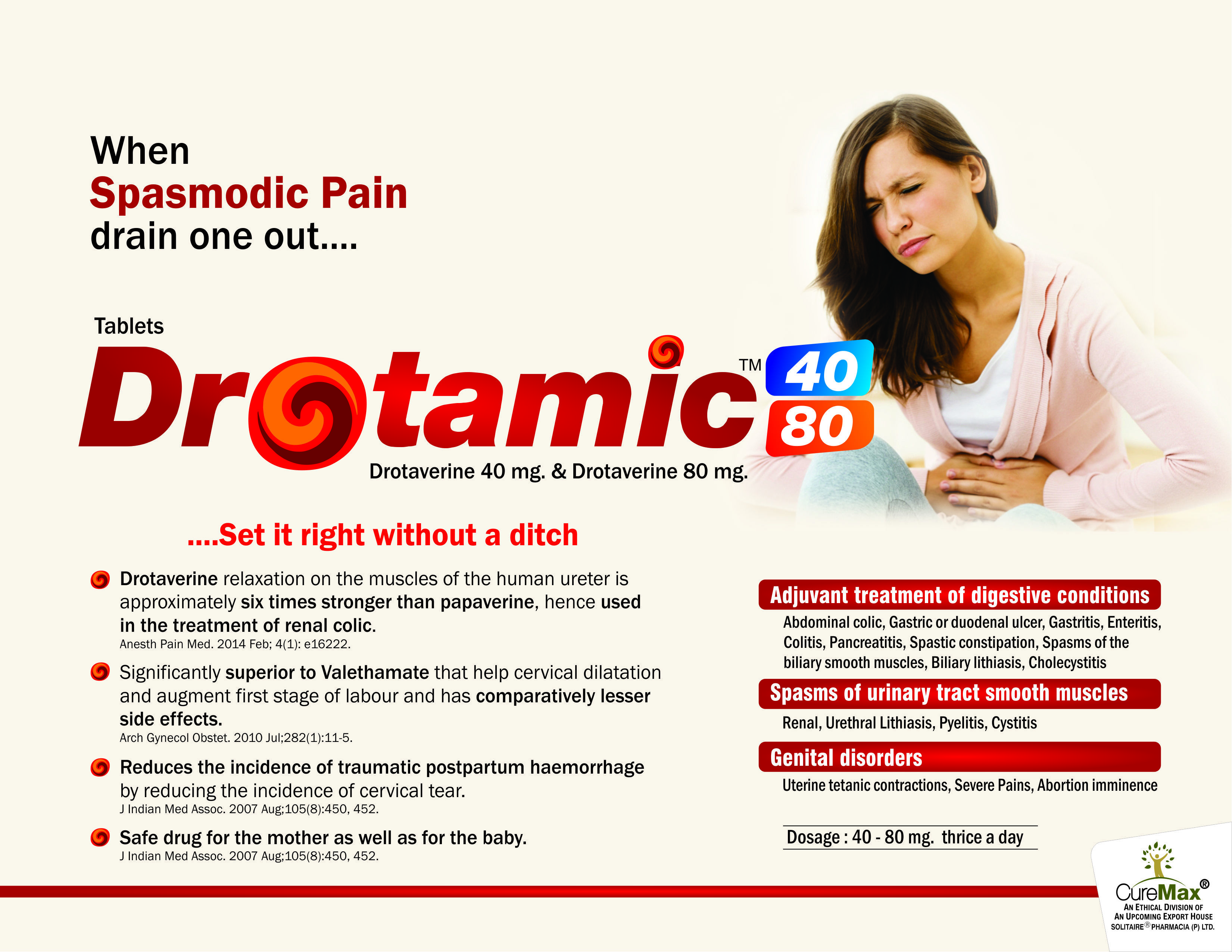 Drotaverine 80 Mg Specific Drug