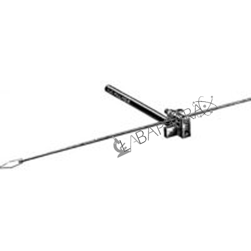 Mayograph Lever Labappara - Stainless Steel Capillary Lever With Standard Threaded Vertical Stem And Load Screw | Ideal For Pharmaceutical And Laboratory Use
