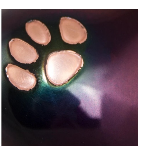 Pink Heart Pet Cremation Urn Raku