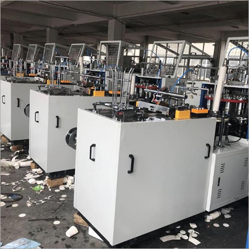Electric Paper Cup Making Machine - Stainless Steel, 1 Phase to 3 Phase Power | High Precision, User-Friendly Design, 1 Year Warranty