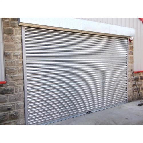 Gray Security Rolling Shutters