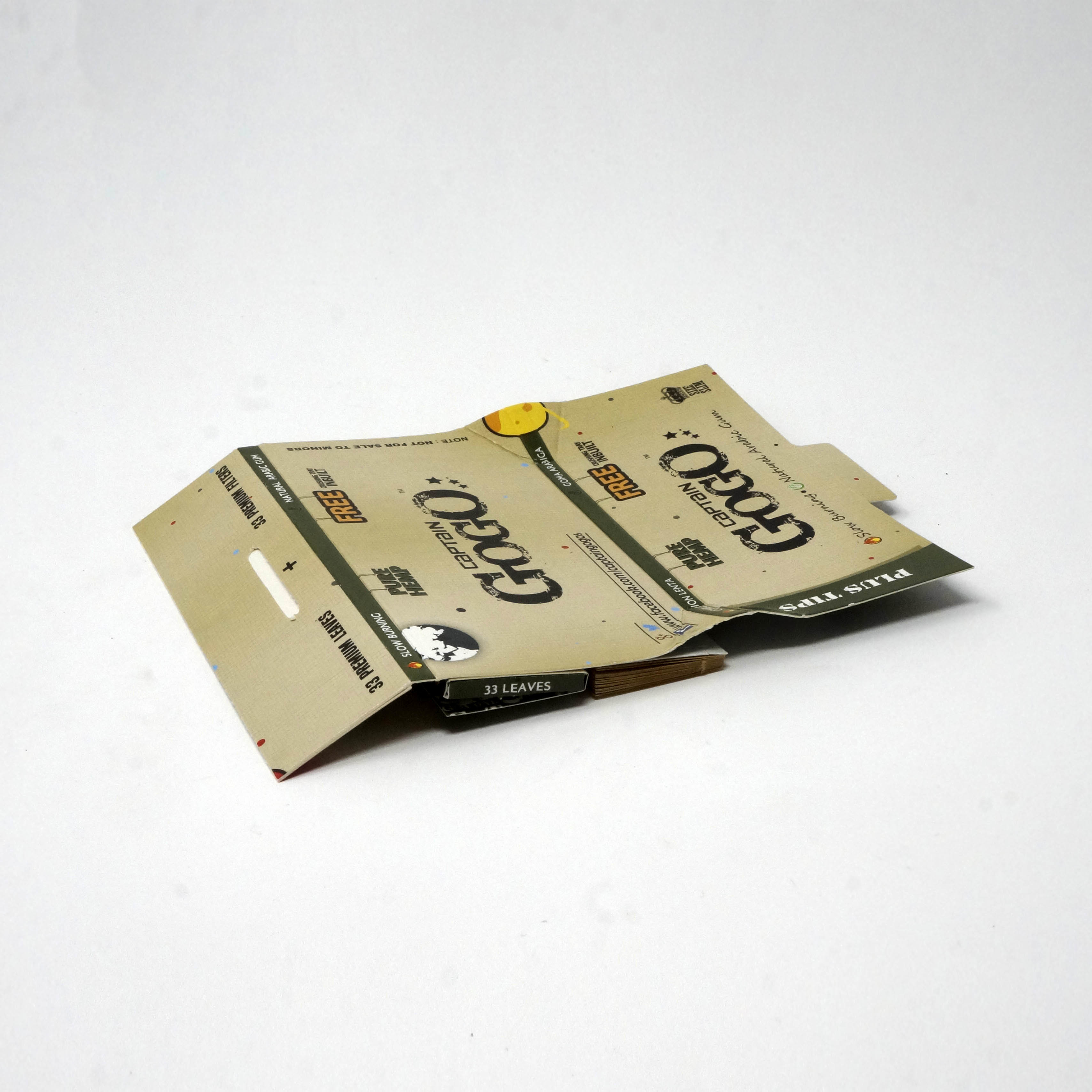 Rolling Paper With Filter Tips King Size Slim Pure Hemp