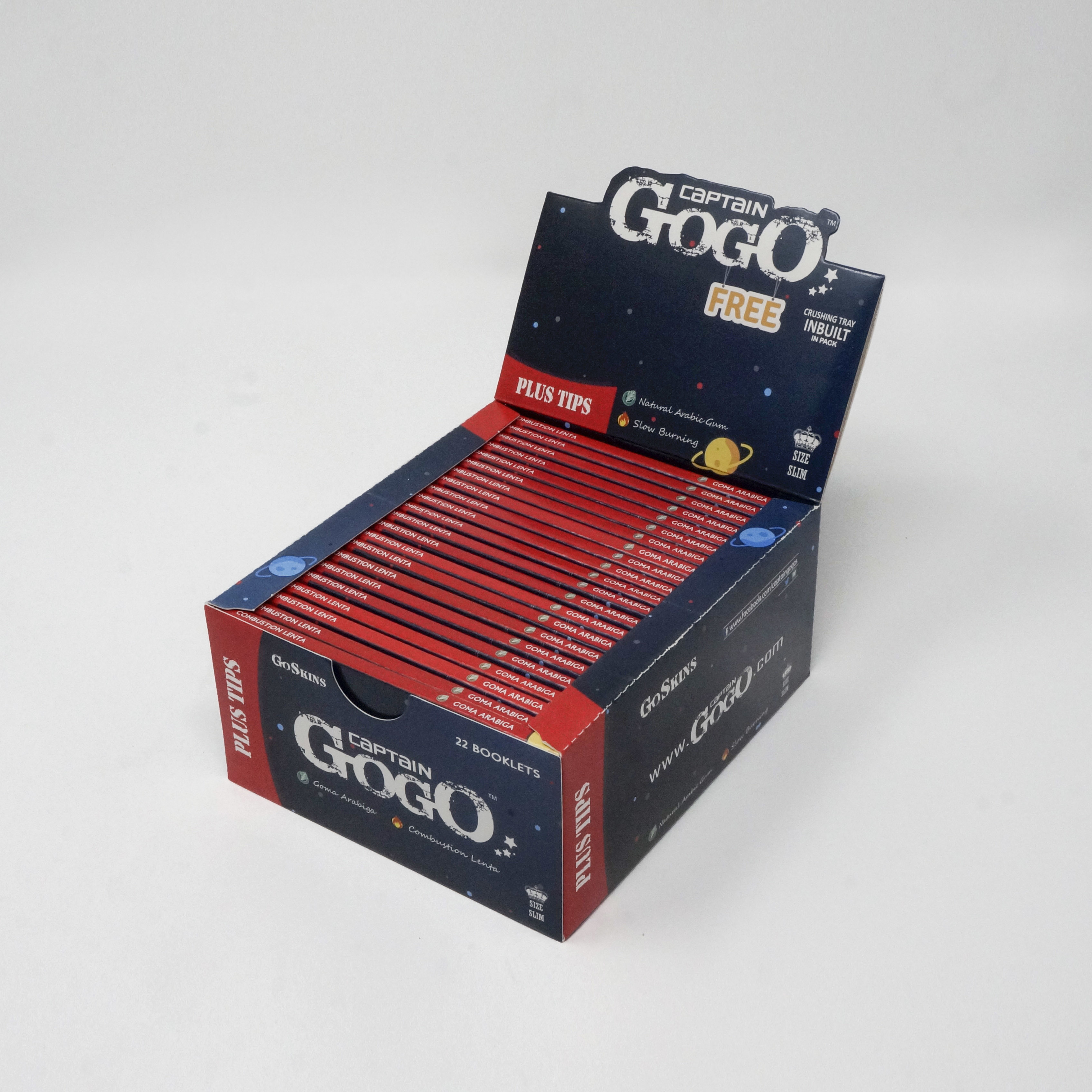 Rolling Paper With Filter Tips King Size Slim - Virgin Wood Pulp