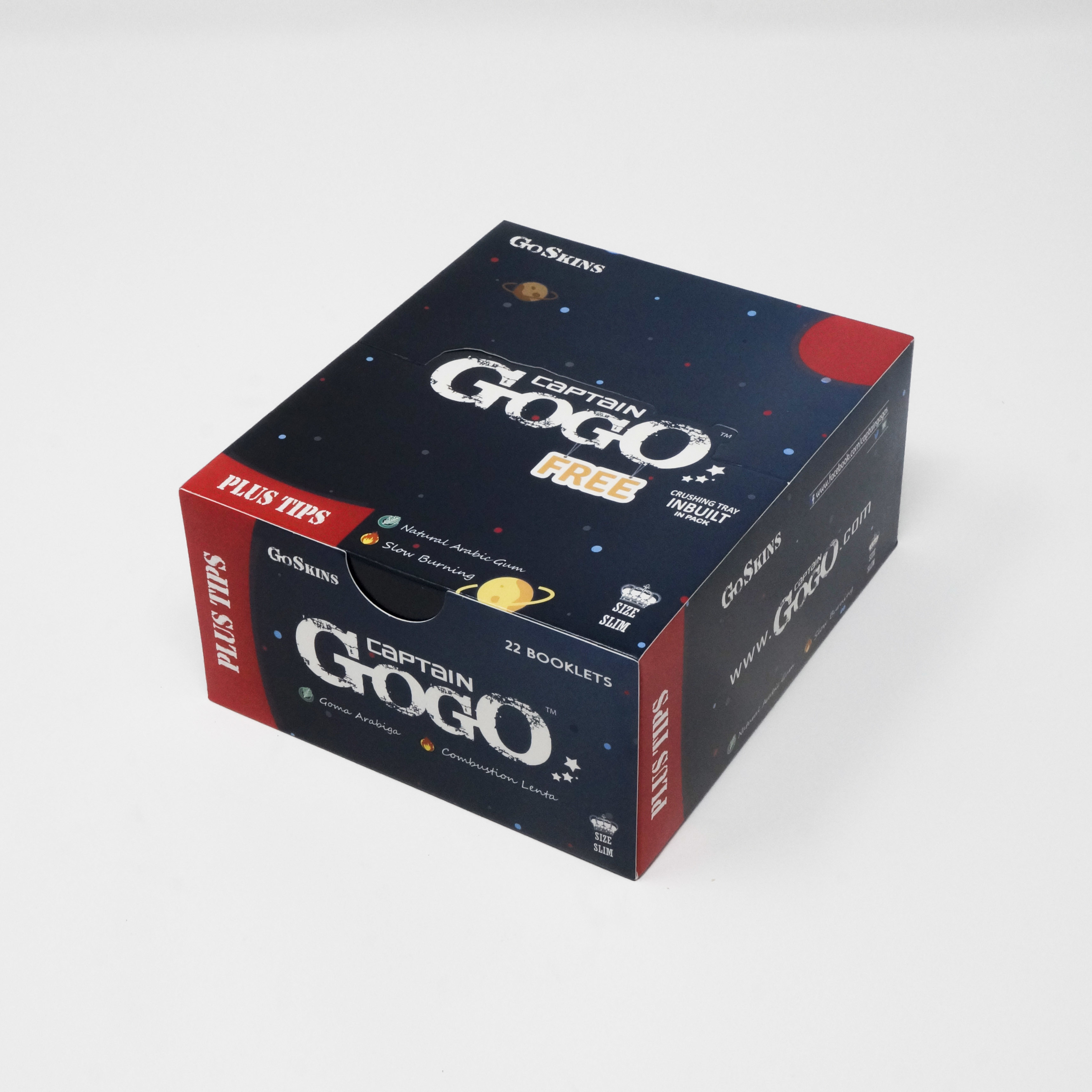 Rolling Paper With Filter Tips King Size Slim - Virgin Wood Pulp