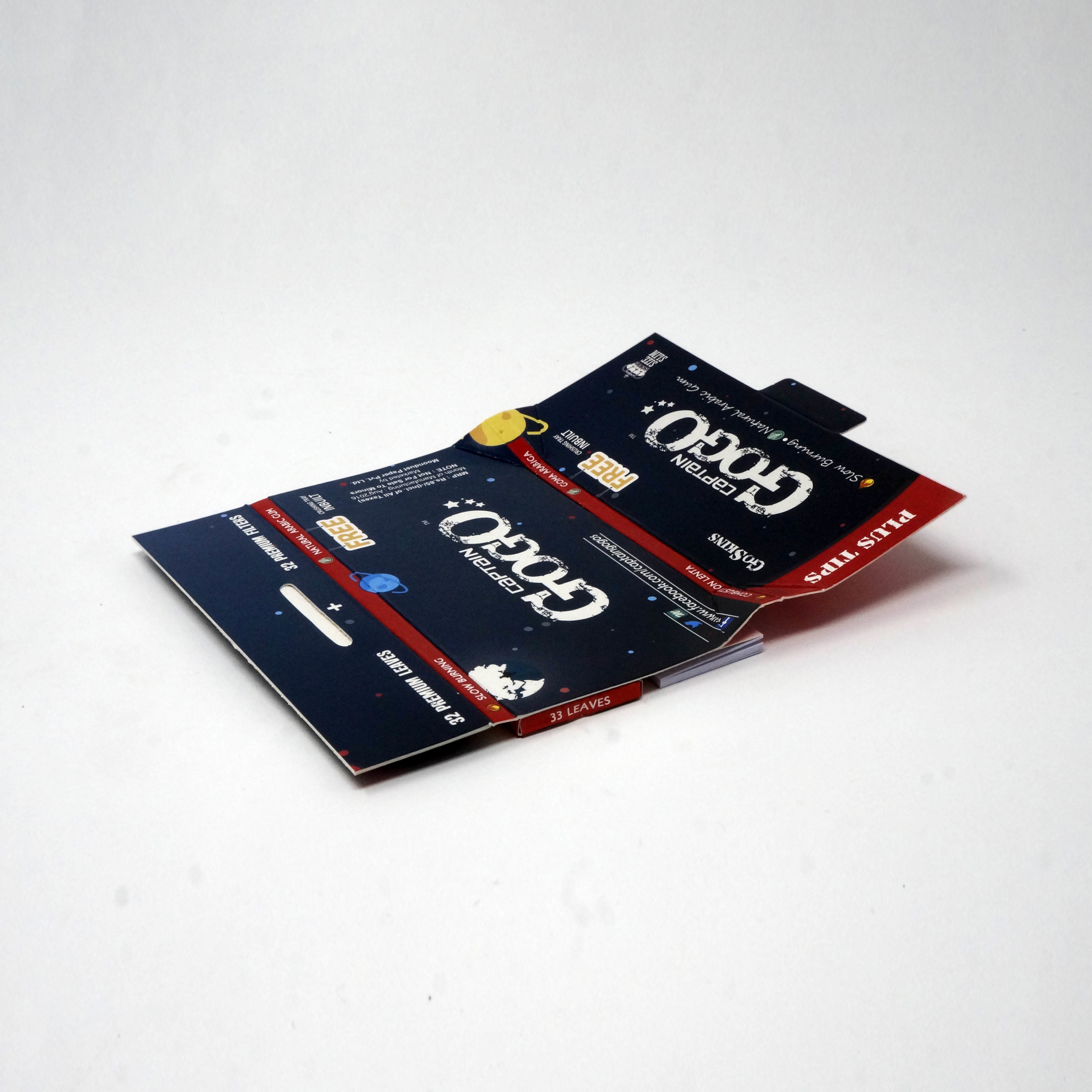 Rolling Paper With Filter Tips King Size Slim - Virgin Wood Pulp