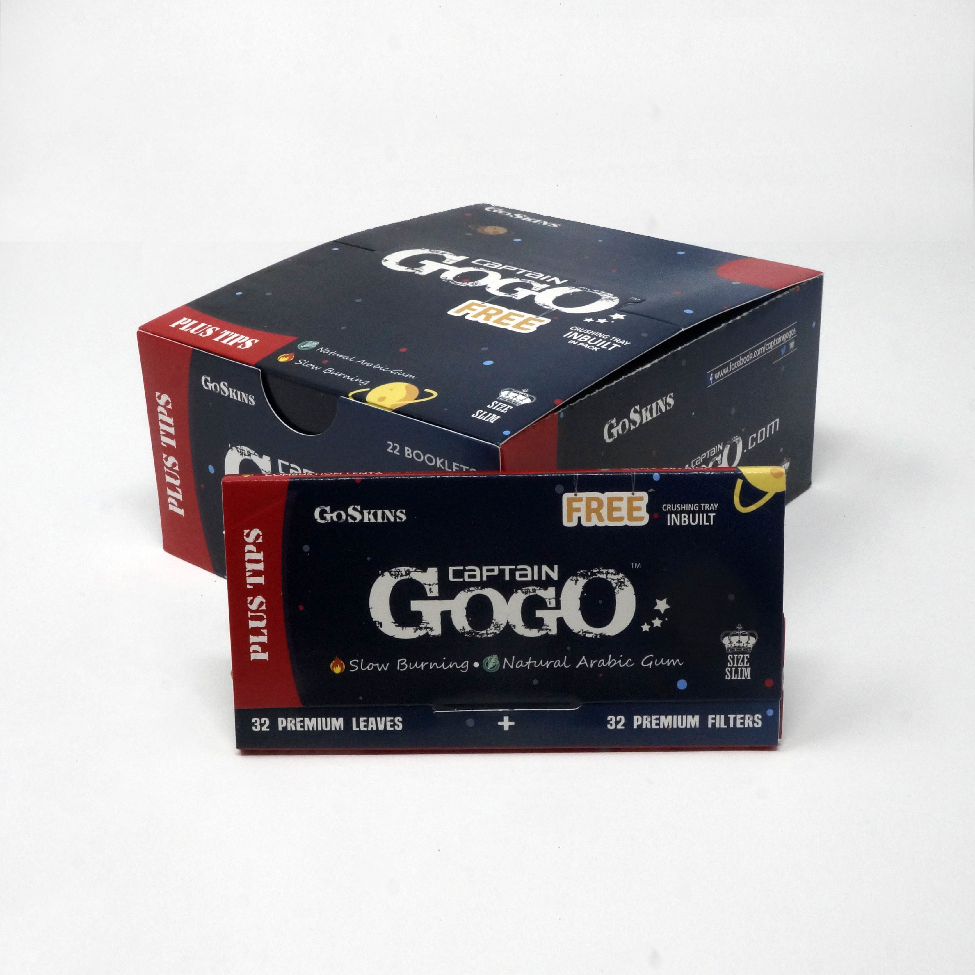 Plustips Bleached White Rolling Paper - 13 Gsm Virgin Wood Pulp, 44mm X 5m Roll | Slow Burning, Natural Arabic Gum, 100% Vegan