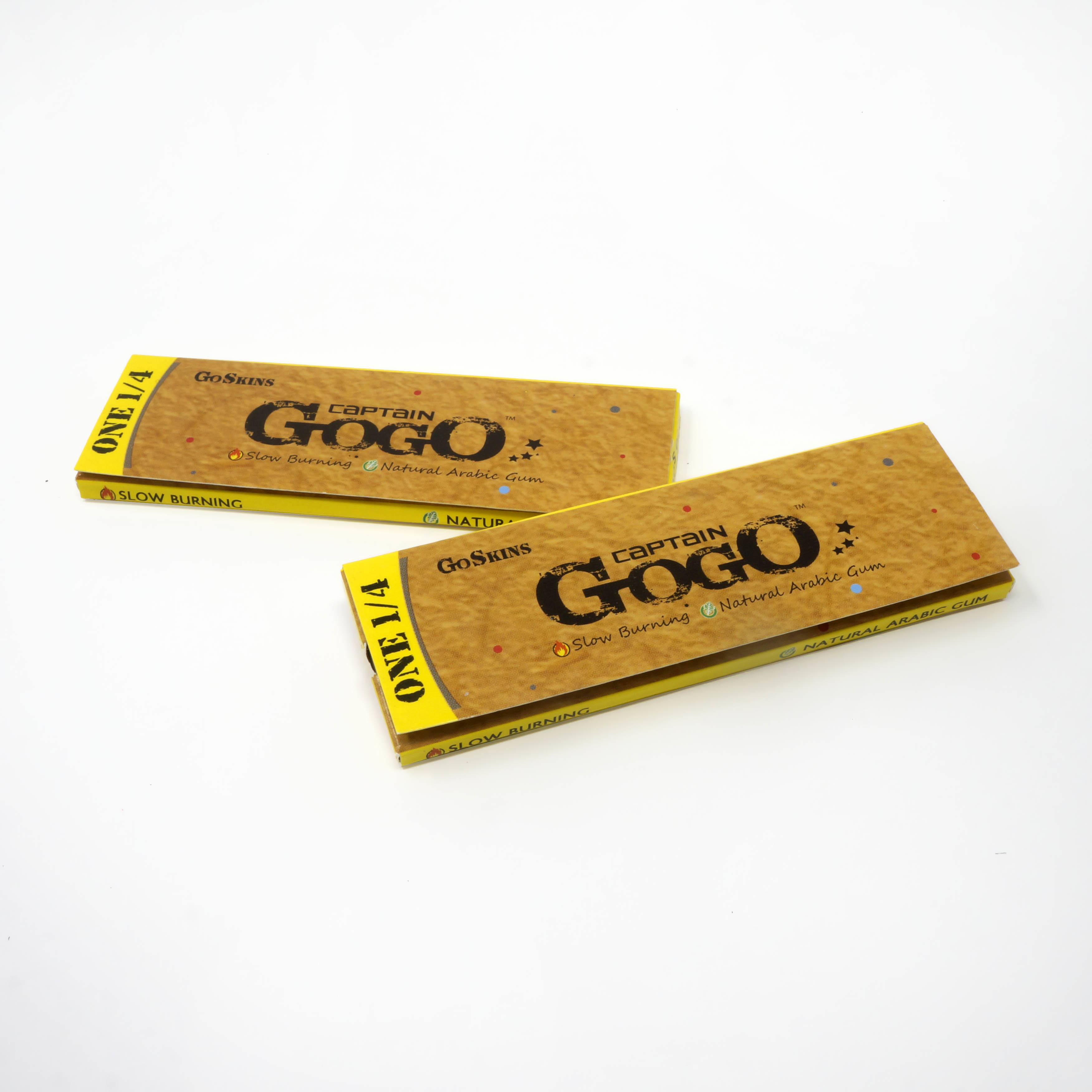 Rolling Paper Unbleached Brown One 1/4 Size: 44mm X 78mm