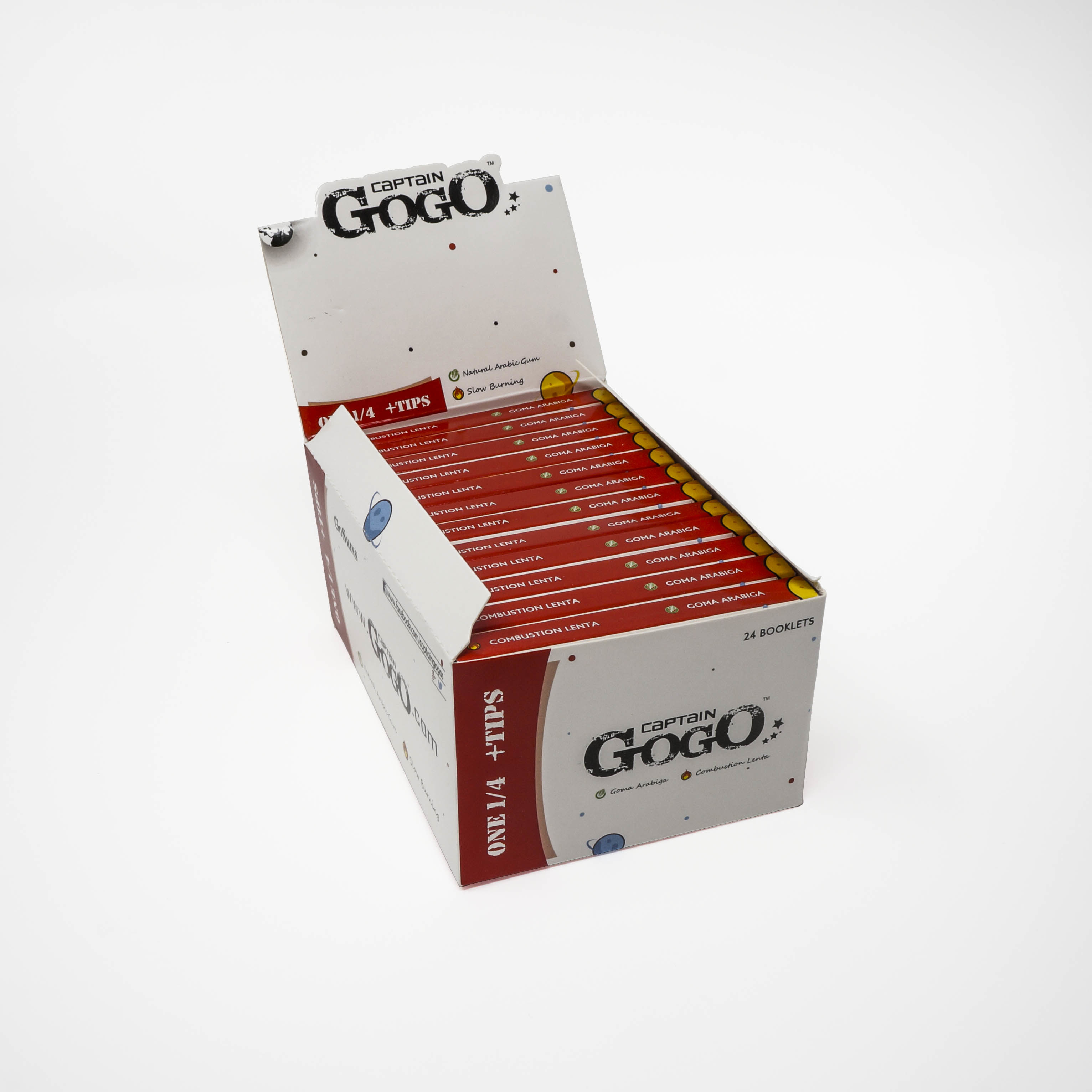 One 1/4 Plustips Bleached White Rolling Paper - Virgin Wood Pulp, 50 Leaves Per Pack, 78mm Size, 13 Gsm Slow Burning Paper | Natural Arabic Gum, 4 Colour Printing With Hybrid & Spot Uv