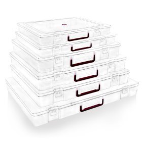 Saree Packing Plastic Box - Length: 11-20 Inch (In)