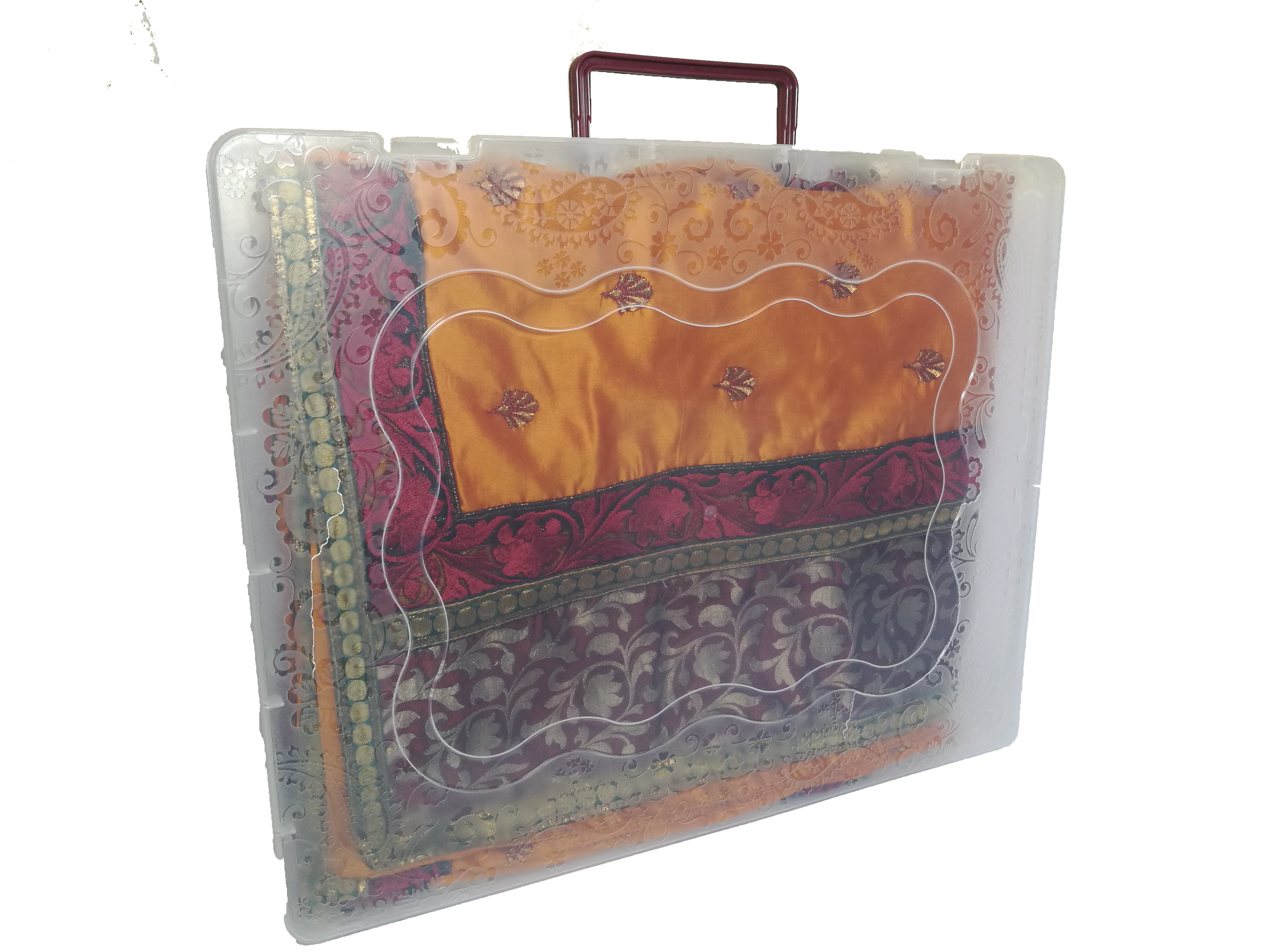 Saree Packing Plastic Box - Length: 11-20 Inch (In)