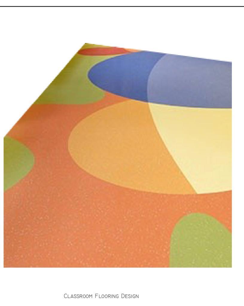 Kids School Flooring - Pvc Material, 2-20 Meter Size, 2mm Thickness | Anti-slip Design, Moisture Resistant, Non-water Absorbent