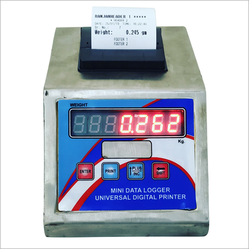 Universal Data Logger Printer Accuracy: Settable Gm