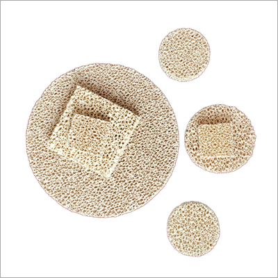 Zirconia Ceramic Foam Filter Capacity: 6600 Kg/Day
