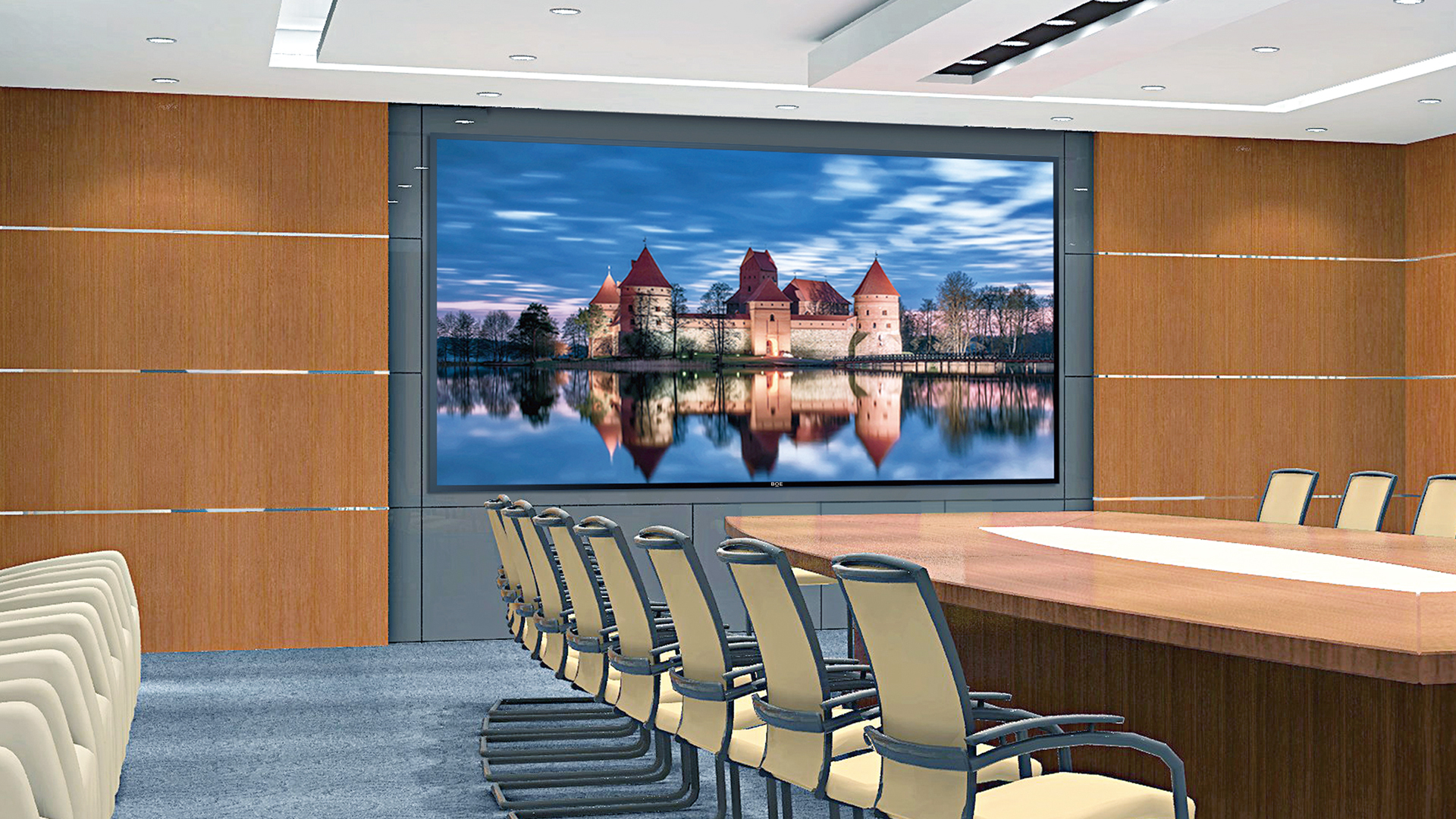 98 Inch Large Format Display Brightness: 500 Cd/m Sq