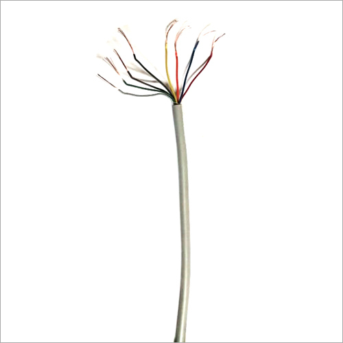 ग्रे पीवीसी इंसुलेटेड टेलीकम्युनिकेशन केबल