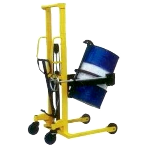 Drum Lifter Cum Tilter - Painted Finish, Customized Size | New, Durable, Easy to Maintain, Strong, Easy to Operate