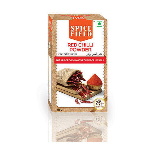 Red Chilli Powder - 100g & 500g Packs | Fiery Hot, Bright Red Color, High Vo Oil Content, Best Before 12 Months