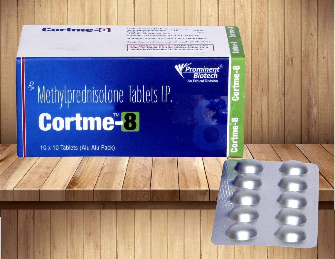 Tablets Methylprednisolone 4 Mg 8 Mg &16 Mg