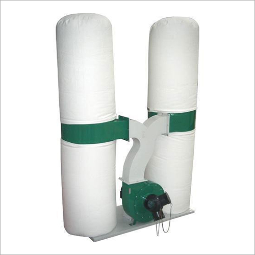 White & Green Cnc Router Dust Collector