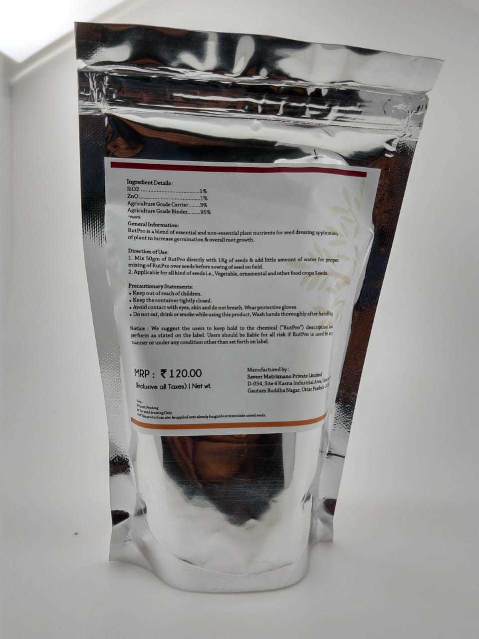 Rutpro Nano Particle Ph Level: 8