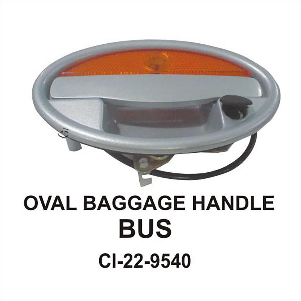 Metal Bus Oval Baggage Handle