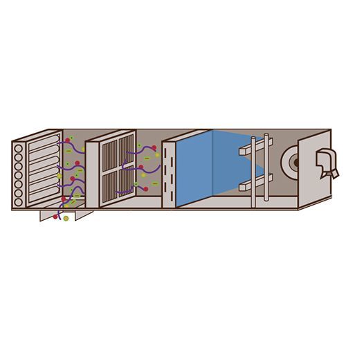 Air Handling Unit Air Flow Capacity: 700-100000 Cubic Foot (Ft3)