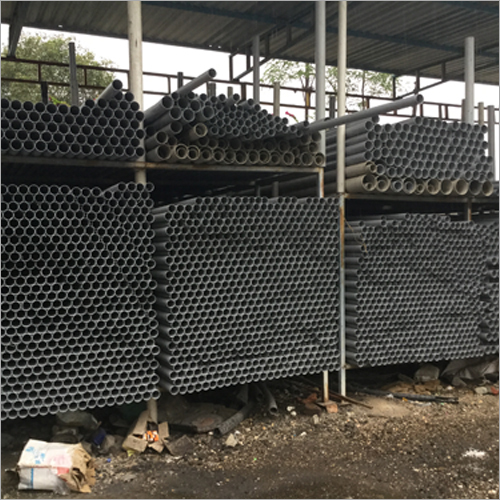 Gray Pvc Platic Round Pipe