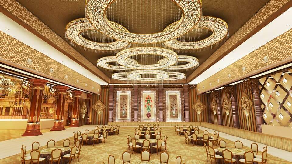 Wedding Mandap - Fiber Material, Any Size, Weatherproof | Outdoor Usage, Expertly Crafted Fiber Pillars And Sculptures, Fully Executed Services