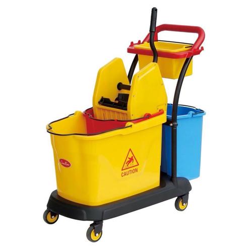 WRINGER TROLLEY 3 BUCKET