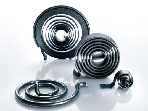 Spiral Spring - Round Wire Material, Various Shapes | Axial Resistance, Energy Storage, Stress-relieved, Versatile Use, Dimensional Limits