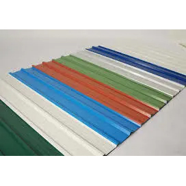 Color Coated Roofing Sheet - Stainless Steel, Customize Size | Versatile Design, Weather-Resistant, Easily Paintable