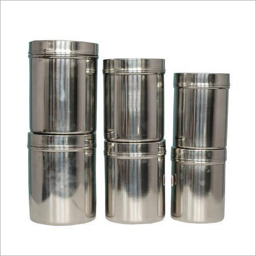 Silver Ss Designer Container