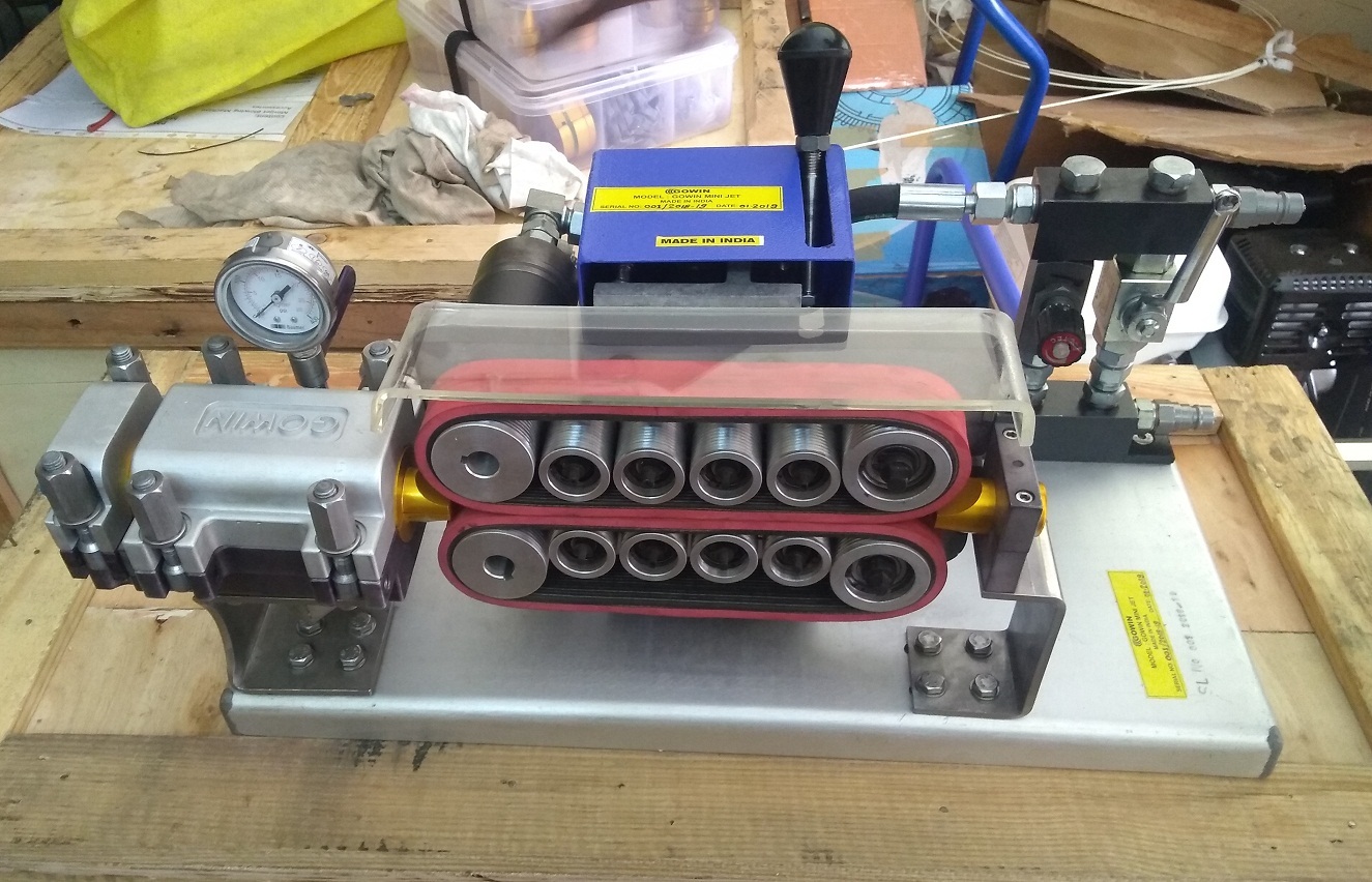 Silver Gowin Minijet Micro Fiber Pneumatic Cable Blowing Machine