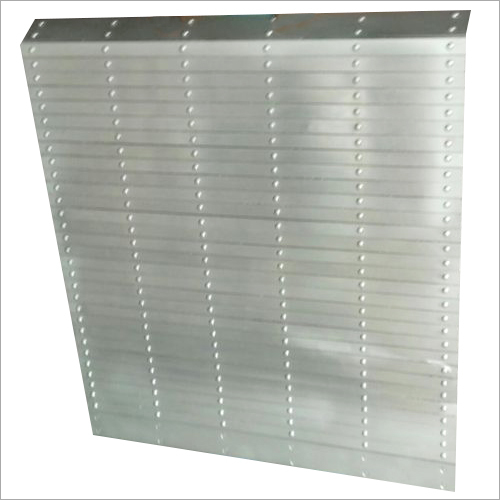 Silver Industrial Apron Cover