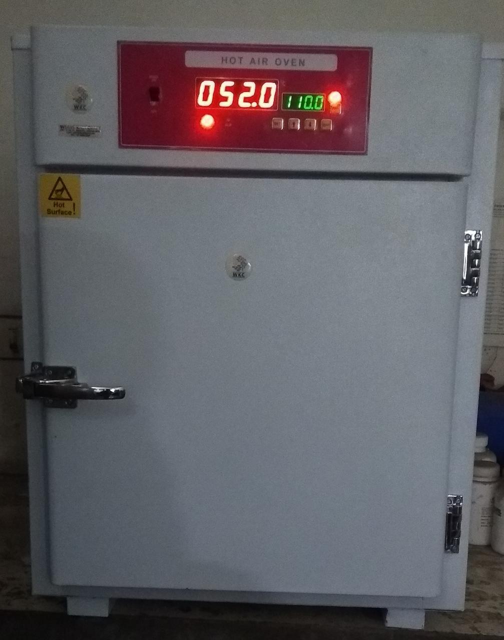 Hot Air Oven Dimension(l*w*h): 24*24*30 Inch (In)