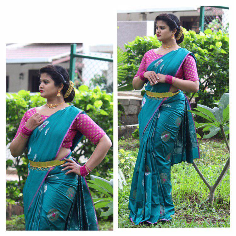 Multy Paithani Silk Sarees