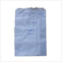सफेद सादा किराने का पेपर बैग (ग्लासिन पेपर)