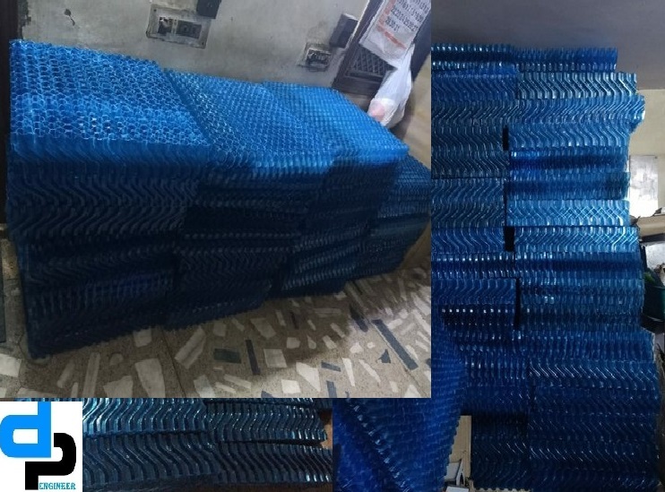 Pvc Drift Eliminator Size 2x2 Dimension(l*w*h): 600 X 600 X 125 Centimeter (Cm)