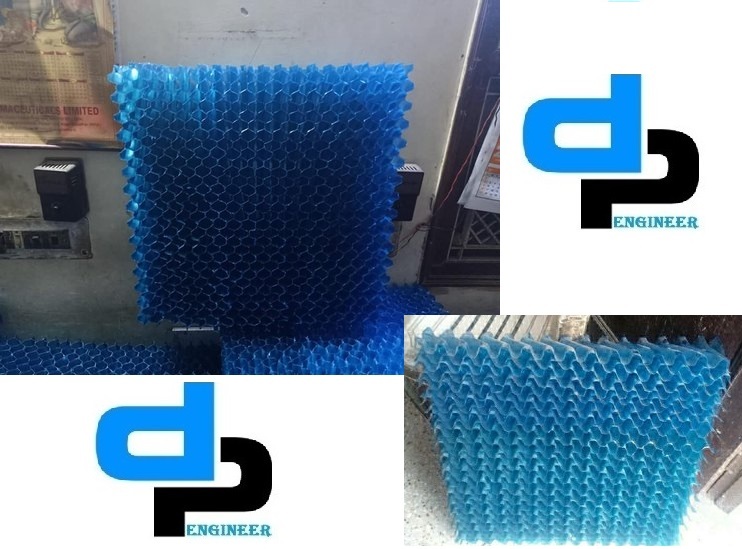 Pvc Drift Eliminator Size 2x2 Dimension(l*w*h): 600 X 600 X 125 Centimeter (Cm)