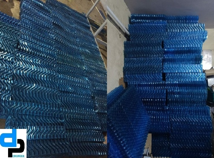 Pvc Drift Eliminator Size 2x2 Dimension(l*w*h): 600 X 600 X 125 Centimeter (Cm)