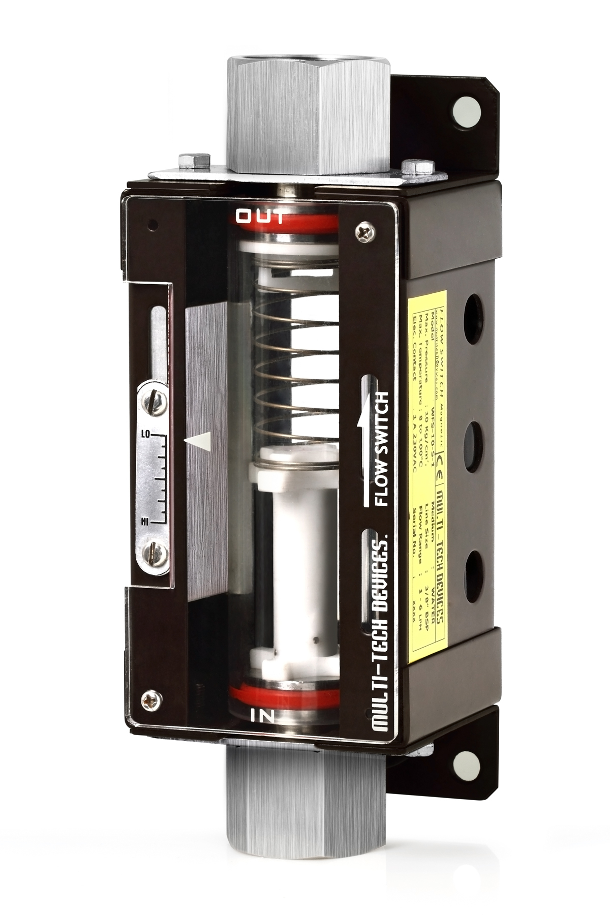 Indicating Type Water Flow Switch - Stainless Steel, 1/4 To 1 Inch, 10 Kg/cm2 Pressure, 230 Volt Spdt Reed Switch, Oem Customization Available