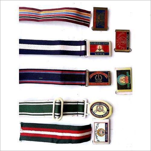 School Belts - Washable Cotton Blend | Unisex, Customized Logo, Suitable for High School, Middle School, & Primary School, Up to 16 Years