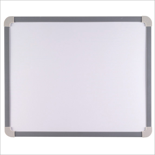 School Whiteboard - Anodized Aluminum Frame, Rectangular Design , Includes Mounting Hardware & Full-Length Marker Rail for Enhanced Communication