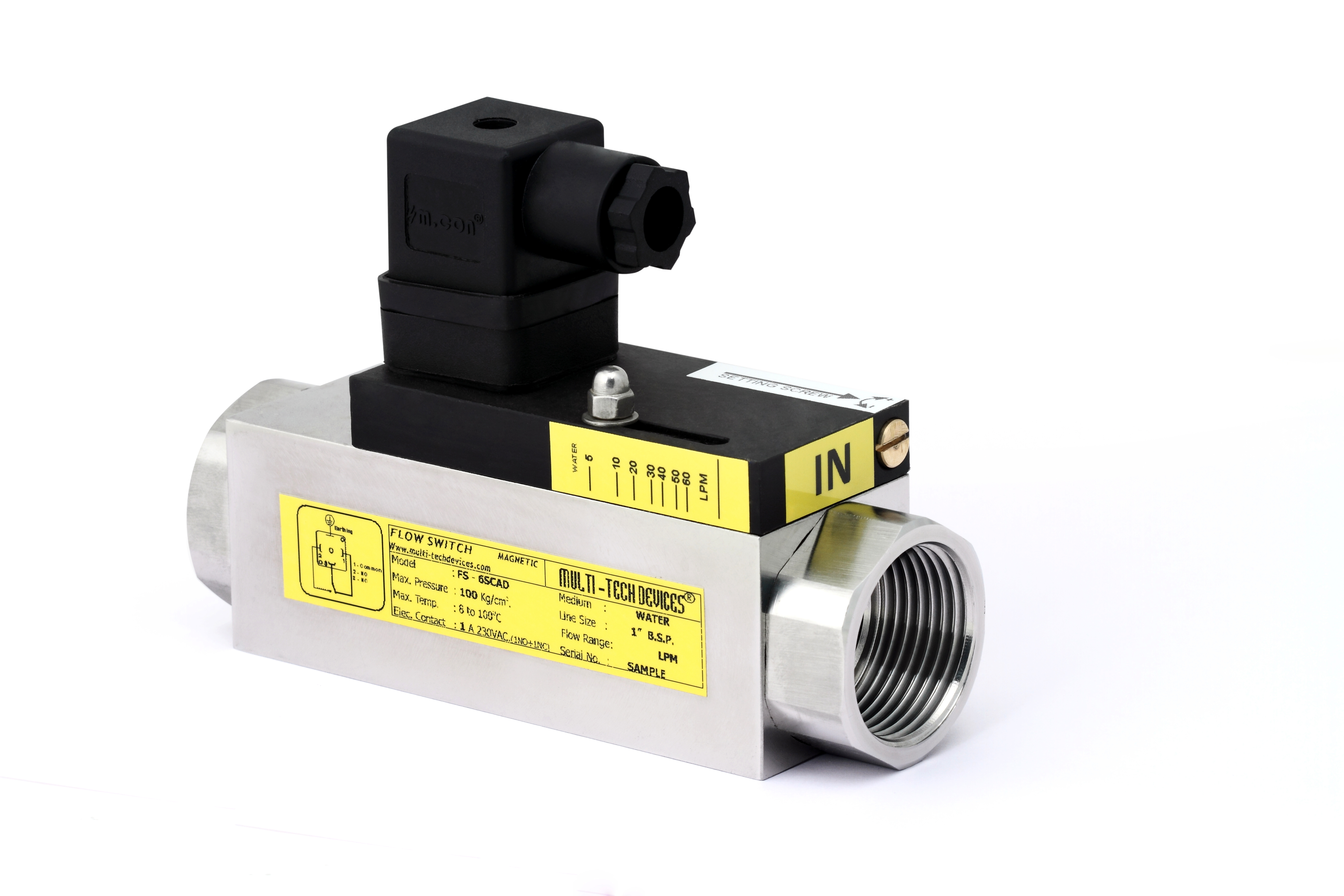 Miniature Flow Switches